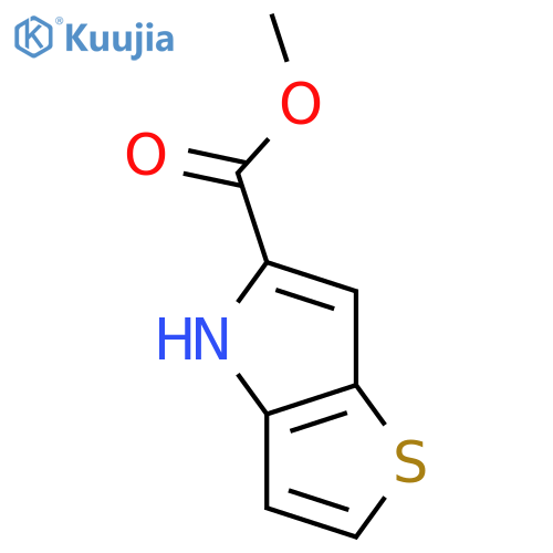 Methyl 4H-thieno[3,2-b]pyrrole-5-carboxylate structure