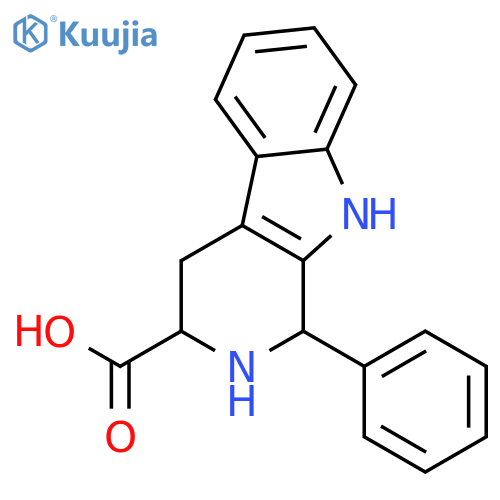 1-Phenyl-2,3,4,9-tetrahydro-1H-β-carboline-3-carboxylic Acid structure