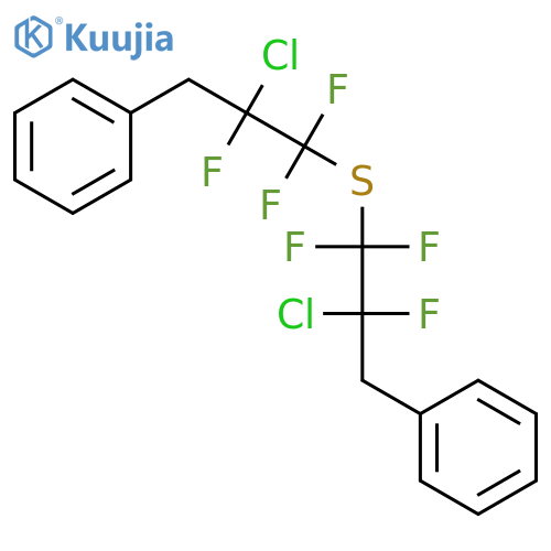 benzyl-2-chloro-1,1,2-trifluoroethyl sulfide structure