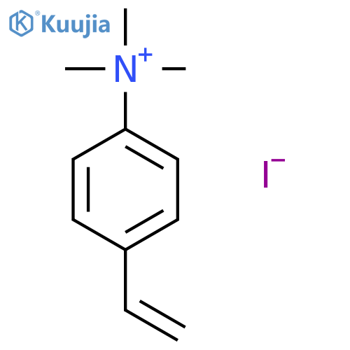 4-Ethenyl-N,N,N-trimethylanilinium iodide structure