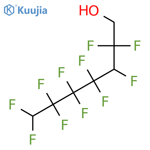 2,2,3,4,4,5,5,6,6,7,7-Undecafluoro-1-heptanol structure