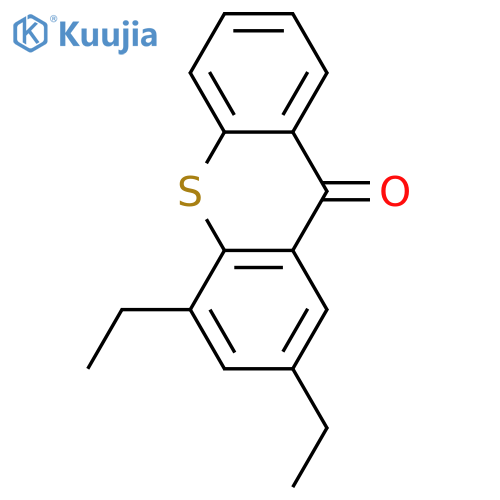 2,4-Diethyl-9H-thioxanthen-9-one structure