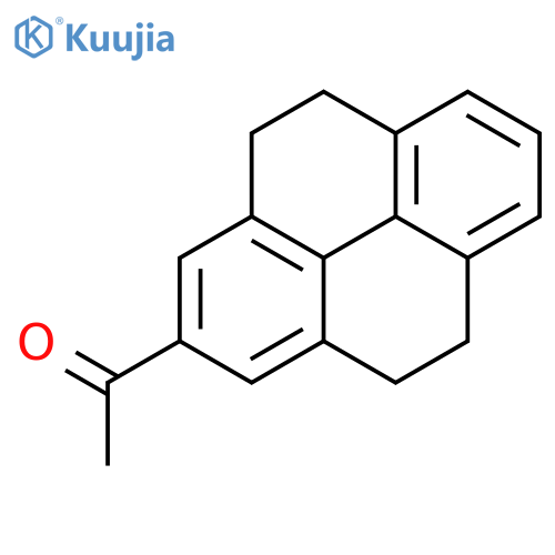 Ethanone,1-(4,5,9,10-tetrahydro-2-pyrenyl)- structure