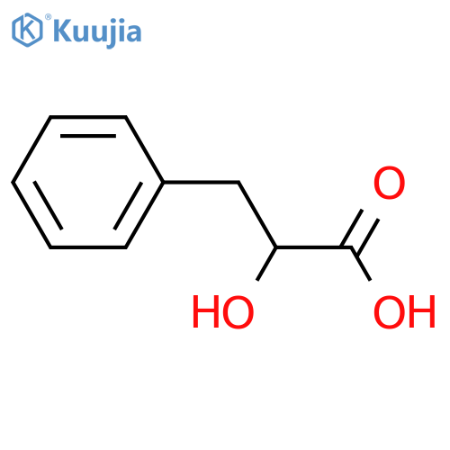 DL-3-Phenyllactic acid structure