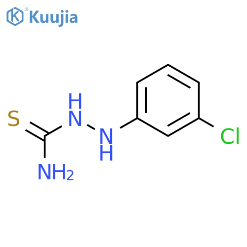 Hydrazinecarbothioamide, 2-(3-chlorophenyl)- structure