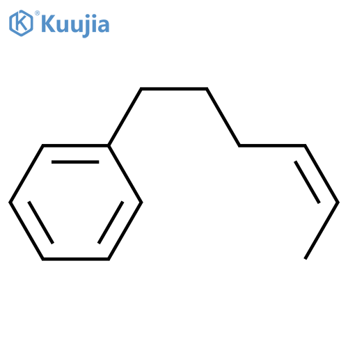 Benzene, 4-hexenyl-, (Z)- structure