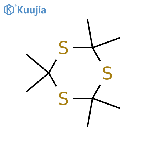 hexamethyl-1,3,5-trithiane structure