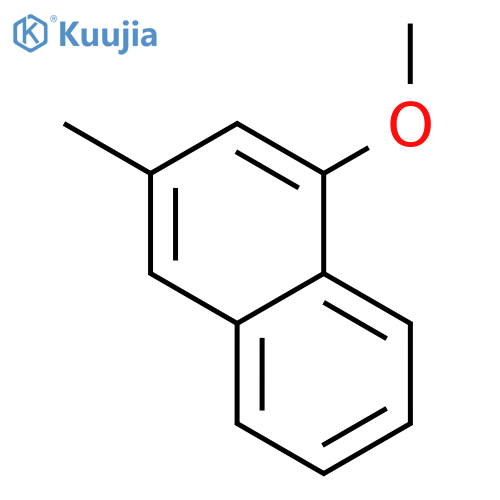 Naphthalene,1-methoxy-3-methyl- structure
