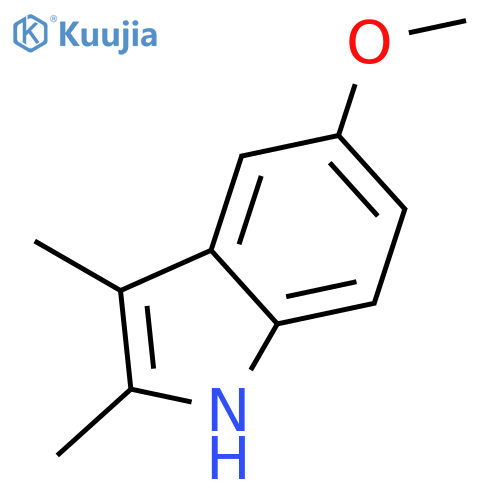 5-Methoxy-2,3-dimethyl-1H-indole structure