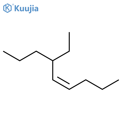 4-Nonene, 6-ethyl-, (Z)- structure