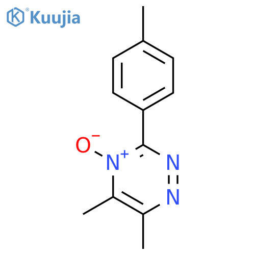 1,2,4-TRIAZINE, 5,6-DIMETHYL-3-(4-METHYLPHENYL)-, 4-OXIDE structure