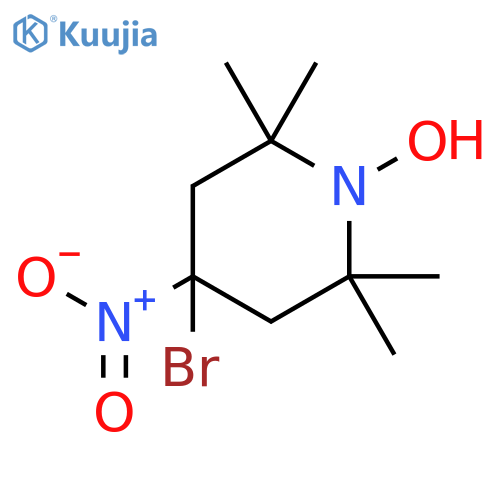 1-Piperidinyloxy, 4-bromo-2,2,6,6-tetramethyl-4-nitro- structure