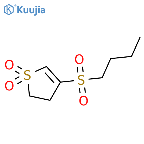 Thiophene, 4-(butylsulfonyl)-2,3-dihydro-, 1,1-dioxide structure