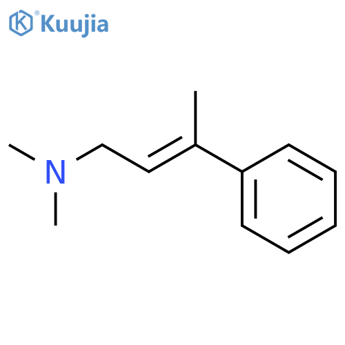 2-BUTEN-1-AMINE, N,N-DIMETHYL-3-PHENYL-, (E)- structure