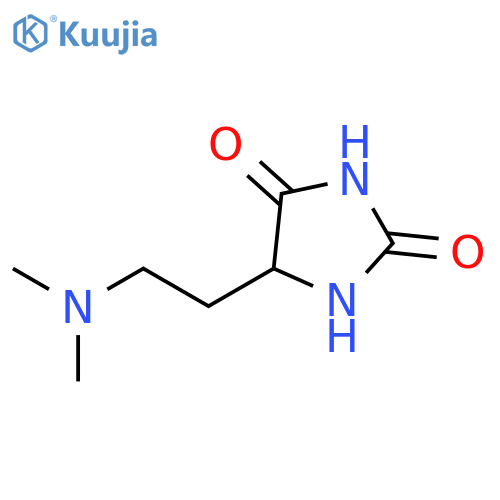 2,4-Imidazolidinedione,5-[2-(dimethylamino)ethyl]- structure