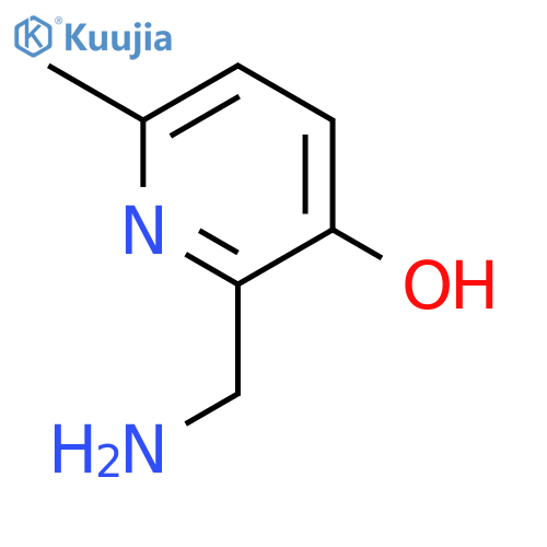 2-(aminomethyl)-6-methylpyridin-3-ol structure