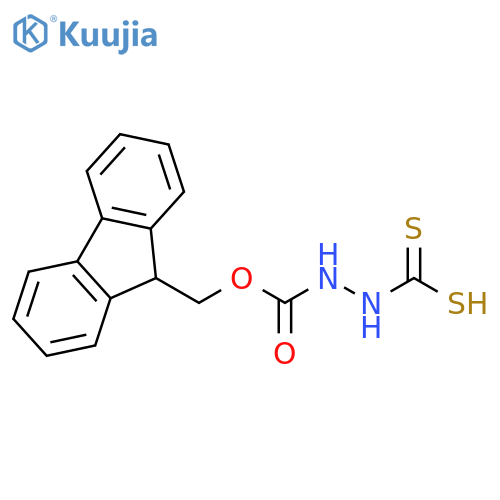 Hydrazinecarboxylic acid, 2-(dithiocarboxy)-, 1-(9H-fluoren-9-ylmethyl)ester structure