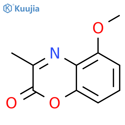 2H-1,4-Benzoxazin-2-one, 5-methoxy-3-methyl- structure