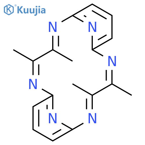 2,5,11,14,19,20-HEXAAZATRICYCLO[13.3.1.16,10]EICOSA-1(19),2,4,6,8,10(20),11,13,15,17-DECAENE, 3,4,12,13-TETRAMETHYL- structure