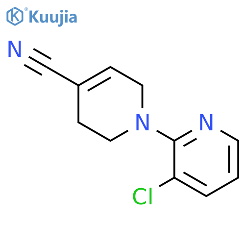 [1(2H),2'-BIPYRIDINE]-4-CARBONITRILE, 3'-CHLORO-3,6-DIHYDRO- structure