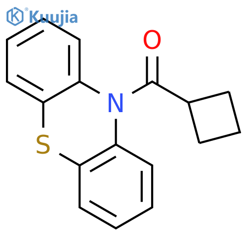 10H-Phenothiazine, 10-(cyclobutylcarbonyl)- structure