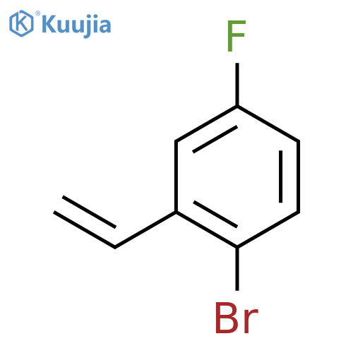 1-Bromo-2-ethenyl-4-fluorobenzene structure