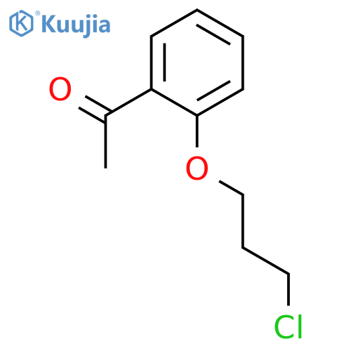 ETHANONE, 1-[2-(3-CHLOROPROPOXY)PHENYL]- structure