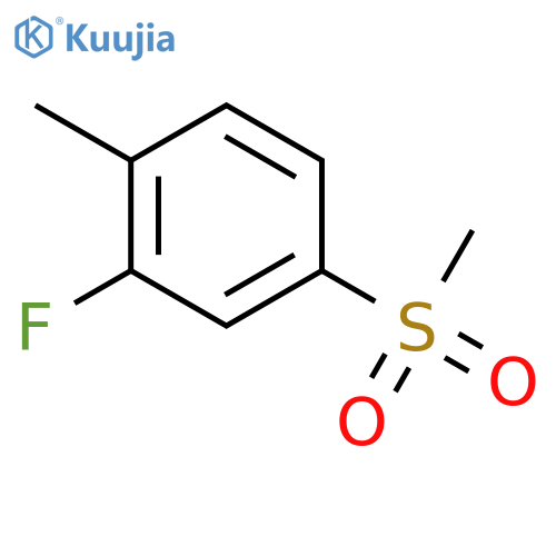 2-Fluoro-4-(methylsulfonyl)toluene structure