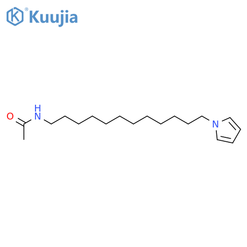 Acetamide, N-[12-(1H-pyrrol-1-yl)dodecyl]- structure