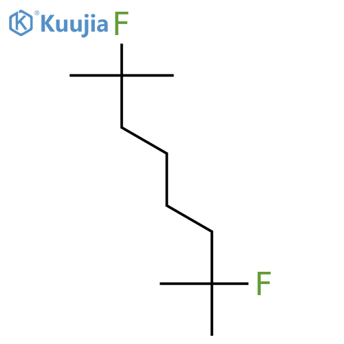Octane, 2,7-difluoro-2,7-dimethyl- structure