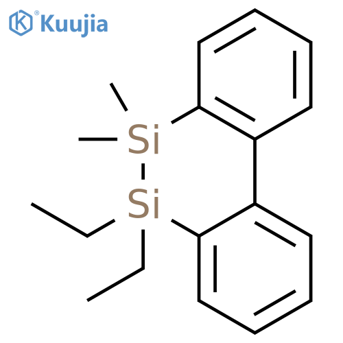9,10-Disilaphenanthrene, 9,9-diethyl-9,10-dihydro-10,10-dimethyl- structure