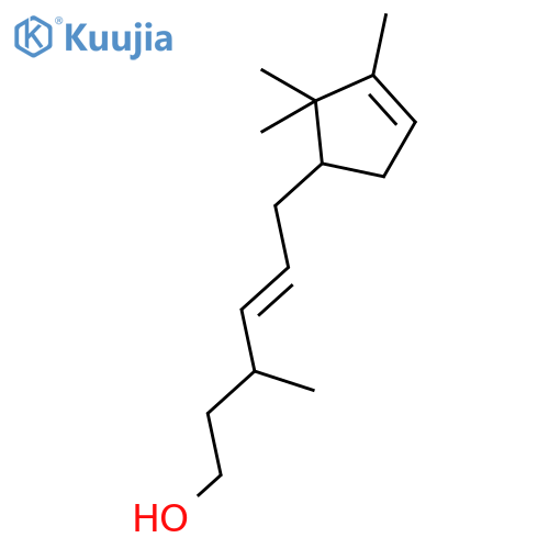 3-Methyl-6-(2,2,3-trimethylcyclopent-3-en-1-yl)hex-4-en-1-ol structure