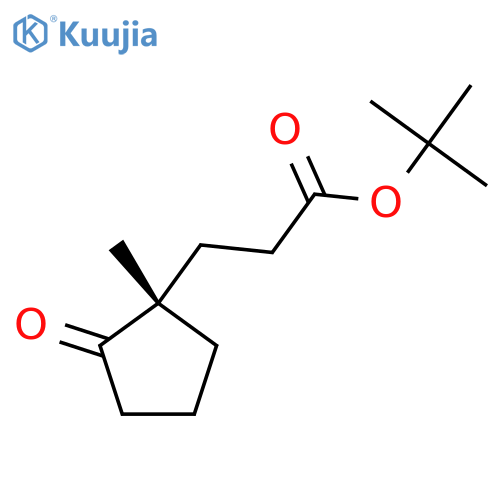 Tert-butyl 3-[(1S)-1-methyl-2-oxocyclopentyl]propanoate structure