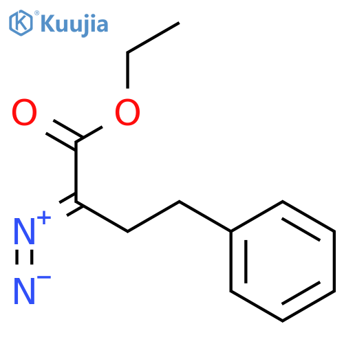 Benzenebutanoic acid, α-diazo-, ethyl ester structure