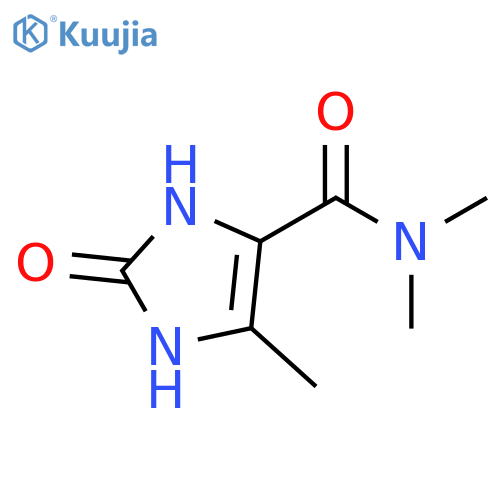 2,3-dihydro-N,N,5-trimethyl-2-oxo-1H-Imidazole-4-carboxamide structure