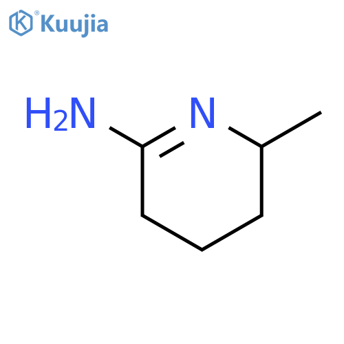 6-Methyl-3,4,5,6-tetrahydropyridin-2-amine structure