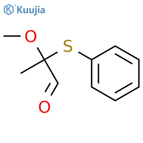 PROPANAL, 2-METHOXY-2-(PHENYLTHIO)- structure