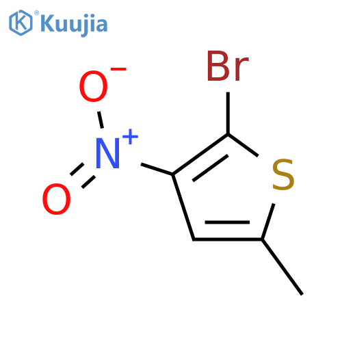 2-BROMO-5-METHYL-3-NITRO-THIOPHENE structure