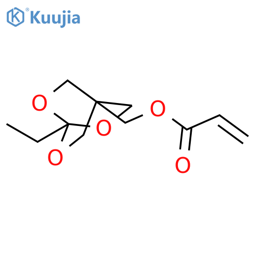 2-PROPENOIC ACID, (1-ETHYL-2,6,7-TRIOXABICYCLO[2.2.2]OCT-4-YL)METHYL ESTER structure