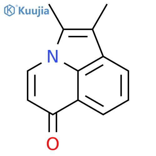 1,2-dimethyl-6H-Pyrrolo[3,2,1-ij]quinolin-6-one structure