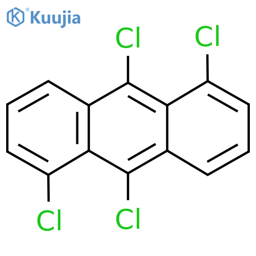 1,5,9,10-Tetrachloroanthracene structure