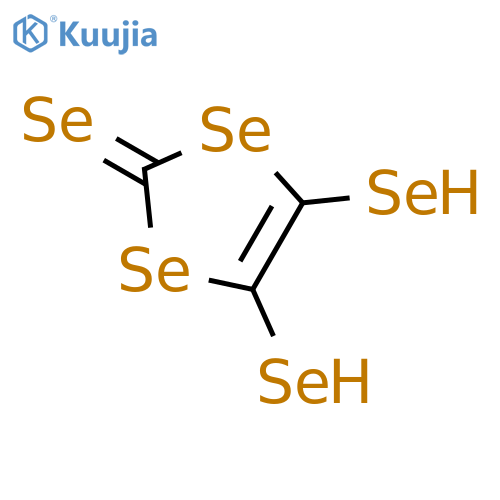1,3-Diselenole-2-selone, 4,5-diselenyl- structure