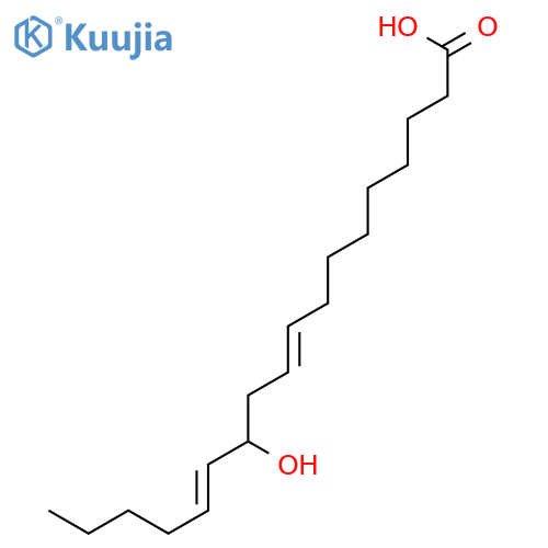 9,13-Octadecadienoic acid, 12-hydroxy-, (E,Z)- structure