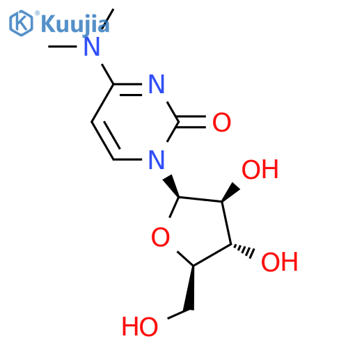 2(1H)-Pyrimidinone, 1-b-D-arabinofuranosyl-4-(dimethylamino)- structure