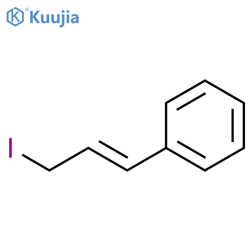 Benzene, [(1E)-3-iodo-1-propenyl]- structure