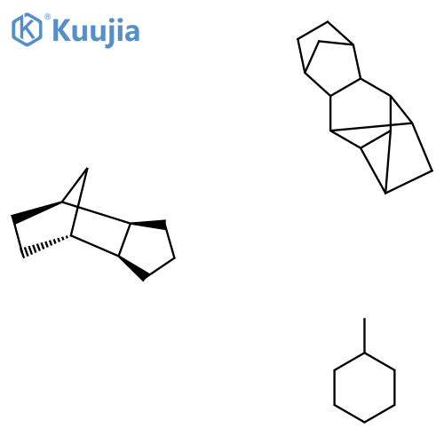 Hexacyclo[9.2.1.02,10.03,8.04,6.05,9]tetradecane;methylcyclohexane;(1R,2S,6R,7S)-tricyclo[5.2.1.02,6]decane structure