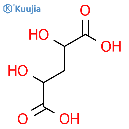 2,4-Dihydroxyglutaric Acid structure