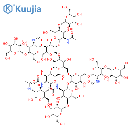 mannotriose-di-(n-acetyl-d-glucosamine), tetrakis(galactosyl-n-acetyl-d-glucosaminyl) structure