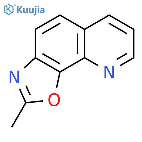 Oxazolo[4,5-h]quinoline, 2-methyl- structure