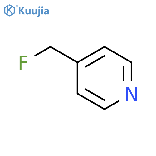 Pyridine, 4-(fluoromethyl)- structure